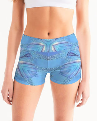 uraniaskye 20 Women's Mid-Rise Yoga Shorts