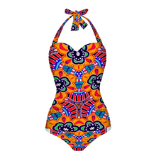 Carica l&#39;immagine nel visualizzatore di Gallery, Fiesta 1 Women&#39;s Halterneck One Piece Swimsuit