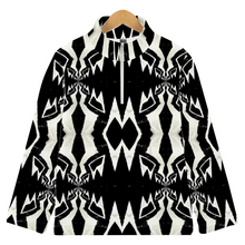 Load image into Gallery viewer, Diamanda 1 Custom Hoodie All Over Print Women&#39;s Flannel Pullover Turtleneck Hoodie