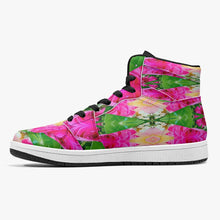 Indlæs billede til gallerivisning 209. High-Top Leather Sneakers - White / Black