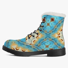 Load image into Gallery viewer, 241. Faux Fur Leather Boots