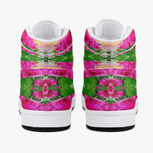 Indlæs billede til gallerivisning 209. High-Top Leather Sneakers - White / Black