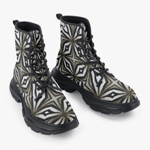 Load image into Gallery viewer, 321. Casual Leather Chunky Boots