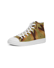 Afbeelding in Gallery-weergave laden, Wood Gold 1 Women&#39;s Hightop Canvas Shoe
