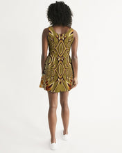 Afbeelding in Gallery-weergave laden, Wood Gold 2 Women&#39;s Scoop Neck Skater Dress