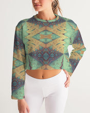 Load image into Gallery viewer, ostara25 Women&#39;s Cropped Sweatshirt