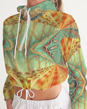 Load image into Gallery viewer, ostara24 Women&#39;s Cropped Windbreaker