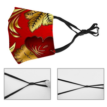 Afbeelding in Gallery-weergave laden, Red 2 Face Mouth Mask