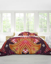 Cargar imagen en el visor de la galería, Temple 1 Queen Duvet Cover Set