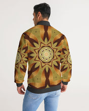 Afbeelding in Gallery-weergave laden, Wood Gold 1 Men&#39;s Stripe-Sleeve Track Jacket