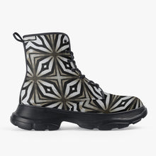 Load image into Gallery viewer, 321. Casual Leather Chunky Boots