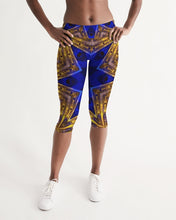 Afbeelding in Gallery-weergave laden, Lapiz Gold 1 Women&#39;s Mid-Rise Capri