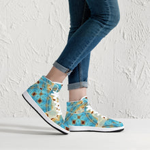 Afbeelding in Gallery-weergave laden, 209. High-Top Leather Sneakers - White / Black