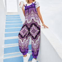 Load image into Gallery viewer, Amethyst 1 Custom All Over Print Women&#39;s Jumpsuit with Suspender