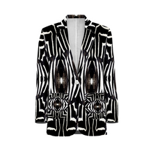 Load image into Gallery viewer, BW 1 All Over Print Men Casual Suit Blazer with Pockets Coat Fashion