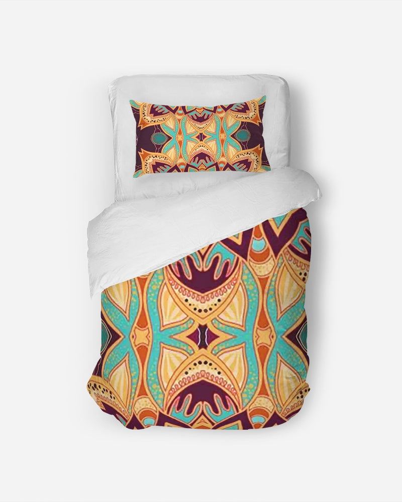 Aqua 3 Twin Duvet Cover Set