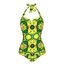 Afbeelding in Gallery-weergave laden, Ganjija 8 Women&#39;s Halterneck One Piece Swimsuit