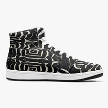Afbeelding in Gallery-weergave laden, 209. High-Top Leather Sneakers - White / Black