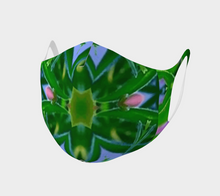 Afbeelding in Gallery-weergave laden, Green batik 1 Poly Knit Mask