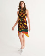 Afbeelding in Gallery-weergave laden, groove19 Women&#39;s High-Low Halter Dress