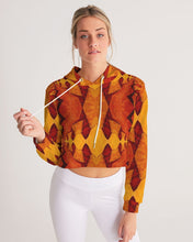 Afbeelding in Gallery-weergave laden, fall2020_2 Women&#39;s Cropped Hoodie
