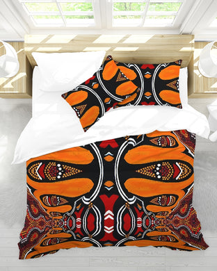 Tribe-11 Queen Duvet Cover Set