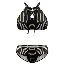 Load image into Gallery viewer, Custom Plus Size Women&#39;s Two Piece Swimsuit Stylish Bikini Suits