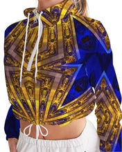 Afbeelding in Gallery-weergave laden, Lapiz Gold 1 Women&#39;s Cropped Windbreaker