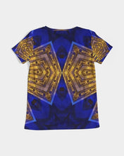 Afbeelding in Gallery-weergave laden, Lapiz Gold 1 Women&#39;s V-Neck Tee