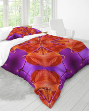 Cargar imagen en el visor de la galería, Cross 1 Queen Duvet Cover Set