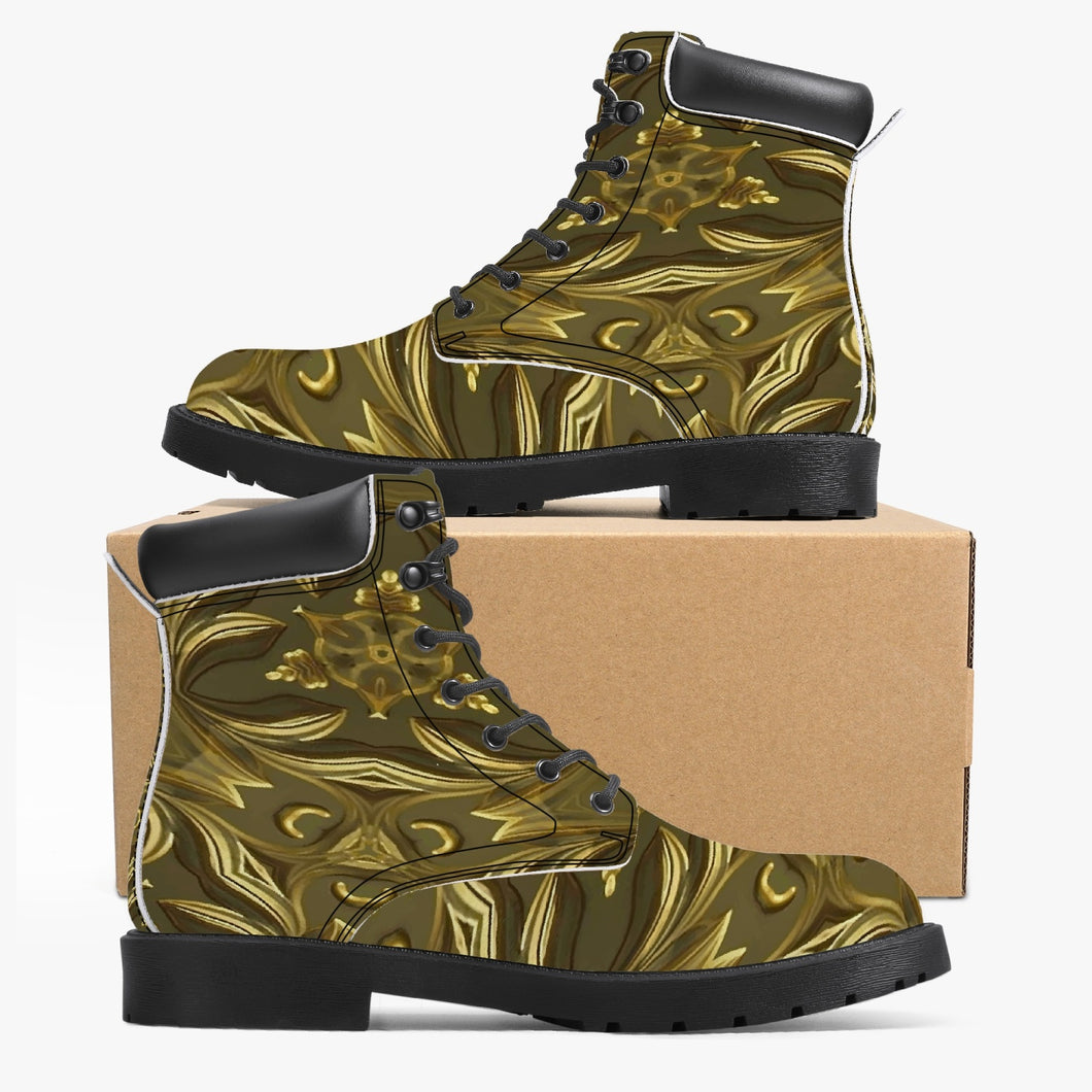 189. Casual Leather Boots