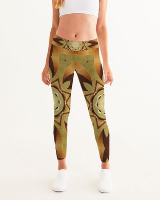 Wood Gold 1 Women's Yoga Pants