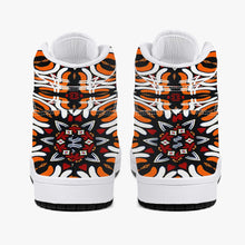 Indlæs billede til gallerivisning 209. High-Top Leather Sneakers - White / Black