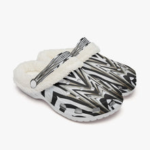 Indlæs billede til gallerivisning 475. Lined All Over Printed Clogs