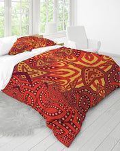 Load image into Gallery viewer, Rust 1 Queen Duvet Cover Set