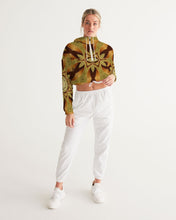 Afbeelding in Gallery-weergave laden, Wood Gold 1 Women&#39;s Cropped Windbreaker