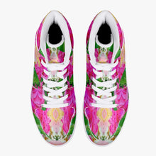 Indlæs billede til gallerivisning 209. High-Top Leather Sneakers - White / Black