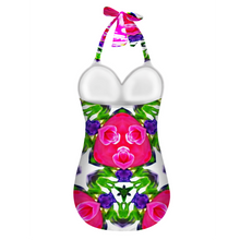 Afbeelding in Gallery-weergave laden, Florien 1 Women&#39;s Halterneck One Piece Swimsuit