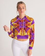 Afbeelding in Gallery-weergave laden, fall2020_12 Women&#39;s Cropped Hoodie