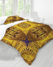 Afbeelding in Gallery-weergave laden, Lapiz Gold 2 Queen Duvet Cover Set