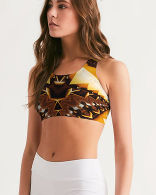 Melange 1 Women's Seamless Sports Bra