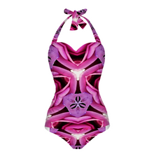 Load image into Gallery viewer, Iyelta 3 Women&#39;s Halterneck One Piece Swimsuit
