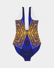 Afbeelding in Gallery-weergave laden, Lapiz Gold 1 Women&#39;s One-Piece Swimsuit