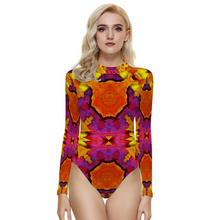 Afbeelding in Gallery-weergave laden, Laurael 1 Women&#39;s Long Sleeve Rash Vest Swimsuit