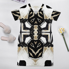 Load image into Gallery viewer, MC1 Custom Women&#39;s V-neck Loose Dress Fashion Skirts with Pockets