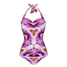 Load image into Gallery viewer, Iyelta 2 Women&#39;s Halterneck One Piece Swimsuit
