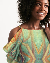 Indlæs billede til gallerivisning ostara24 Women&#39;s Open Shoulder A-Line Dress