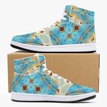 Afbeelding in Gallery-weergave laden, 209. High-Top Leather Sneakers - White / Black