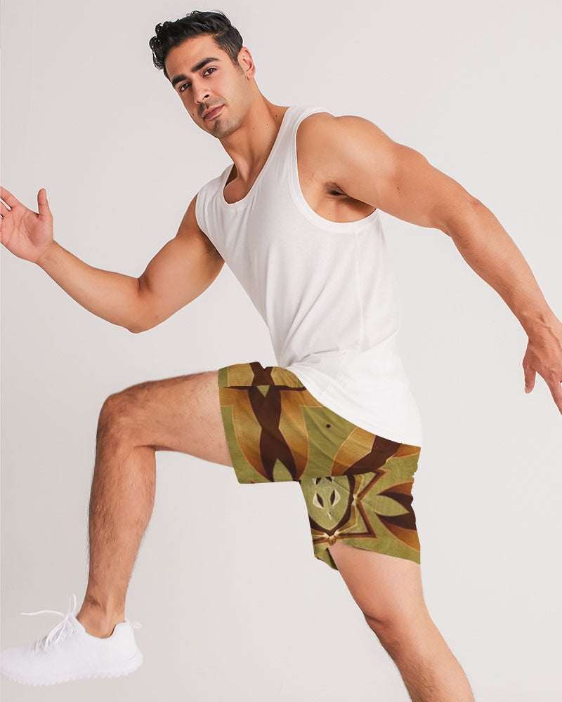 Wood Gold 1 Men's Jogger Shorts