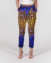 Afbeelding in Gallery-weergave laden, Lapiz Gold 1 Women&#39;s Belted Tapered Pants